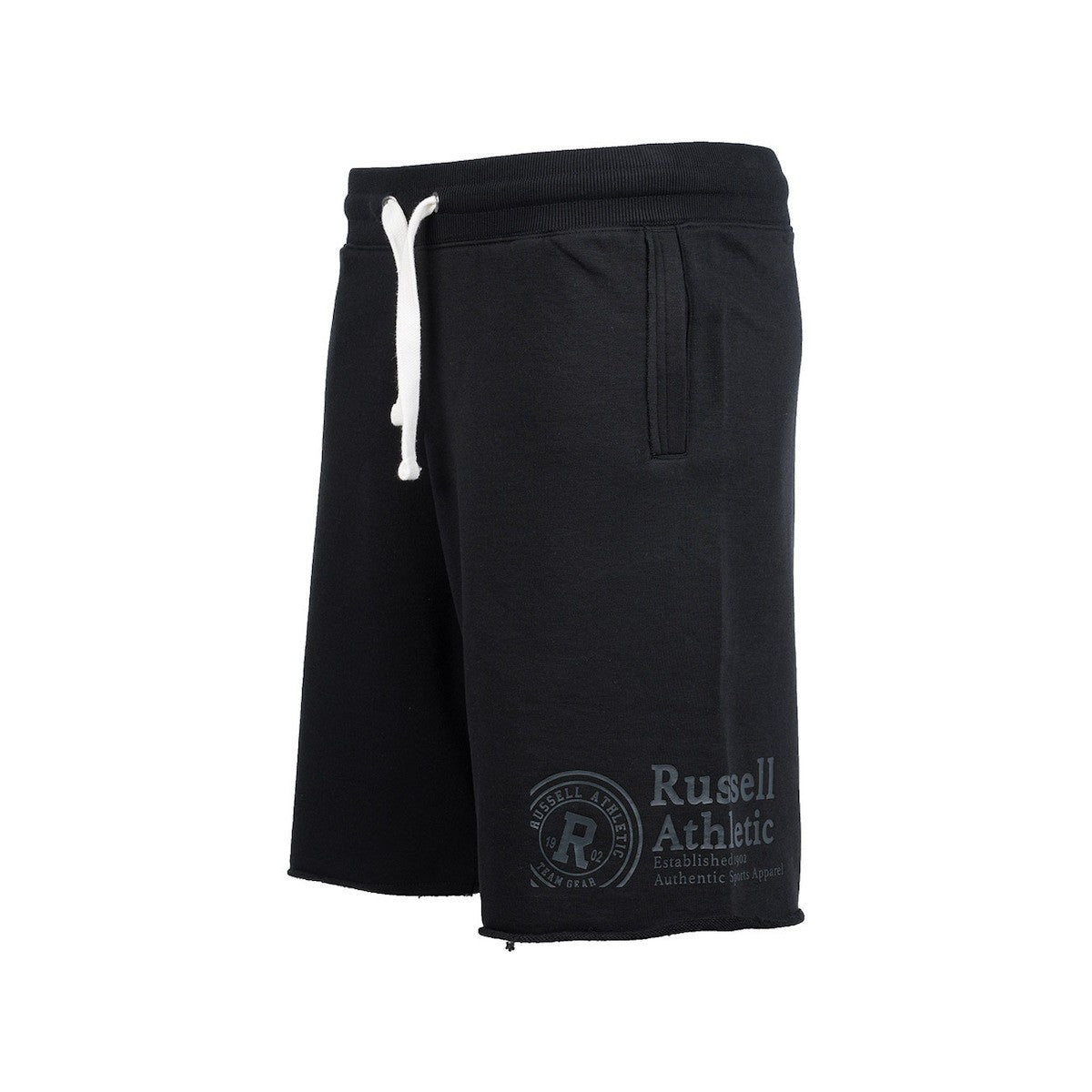 RUSSELL ATHLETIC Ανδρική Βερμούδα Βαμβάκι/Πολυεστέρας Μαύρο Regular Fit A26-047-1-099 BLACK 1822062