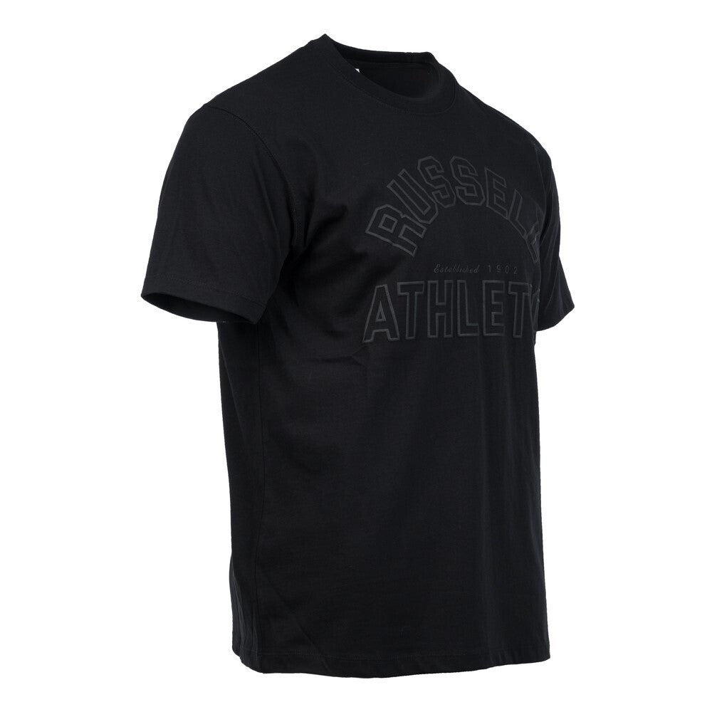 RUSSELL ATHLETIC Ανδρικό T-Shirt Βαμβάκι Μαύρο Regular Fit A26-012-1-099 BLACK 1822058