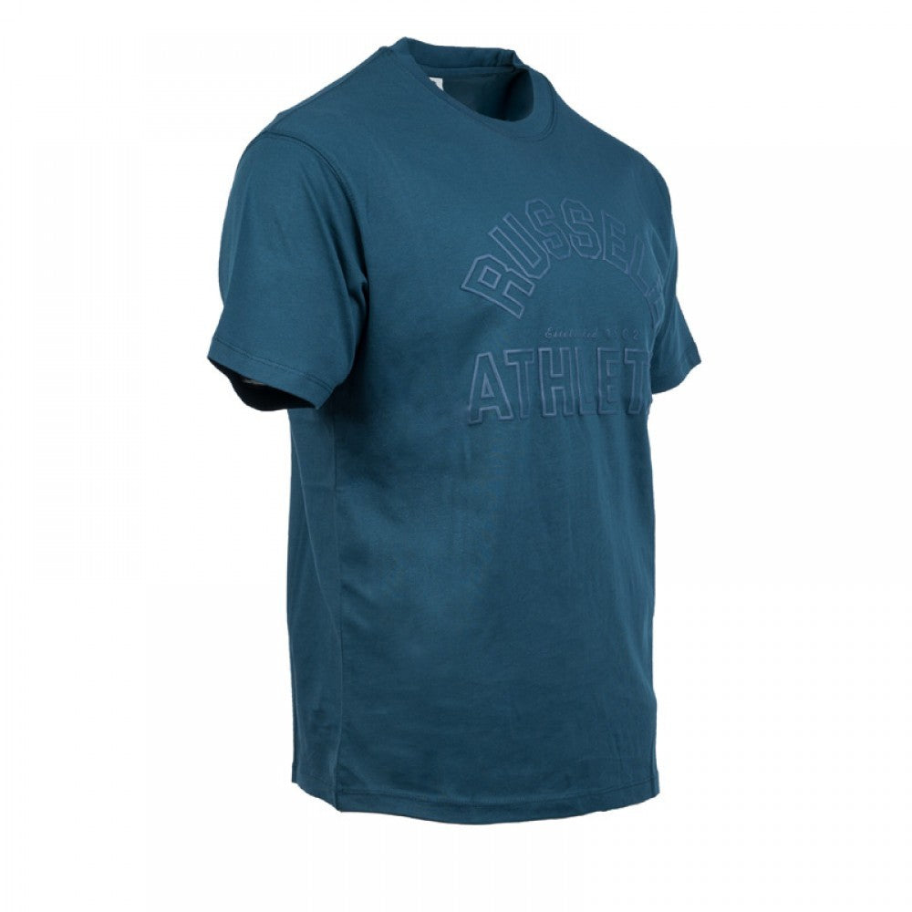 RUSSELL ATHLETIC Ανδρικό T-Shirt Βαμβάκι Πετρόλ Regular Fit A26-012-1-109 LEGION BLUE 1822058