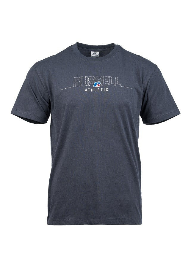RUSSELL ATHLETIC Ανδρικό T-Shirt Βαμβάκι Μπλέ Regular Fit A26-017-1-155 OMBRE BLUE 1822059