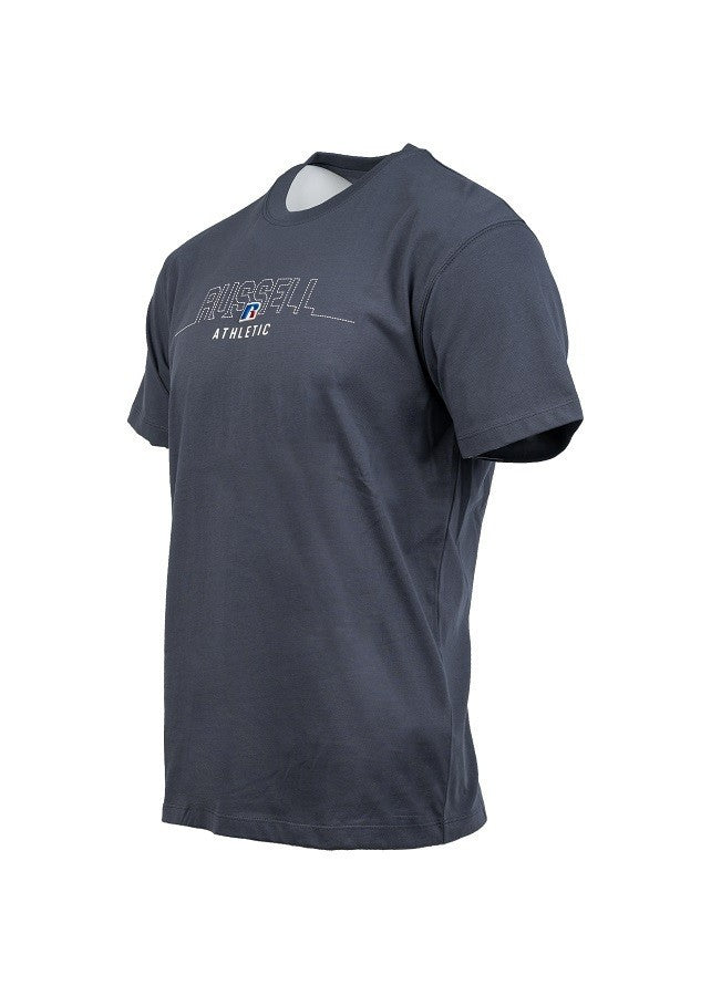 RUSSELL ATHLETIC Ανδρικό T-Shirt Βαμβάκι Μπλέ Regular Fit A26-017-1-155 OMBRE BLUE 1822059