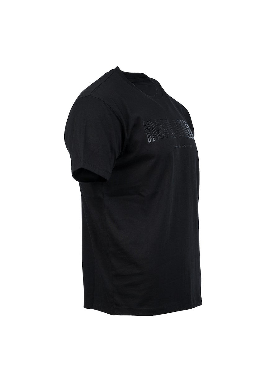 RUSSELL ATHLETIC Ανδρικό T-Shirt Βαμβάκι Μαύρο Regular Fit A26-020-1-099 BLACK 1822060