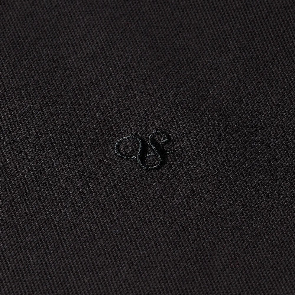SCOTCH & SODA Ανδρικό T-shirt Polo Βαμβάκι Μαύρο Regular Fit 179201-SC001.0008 1814453