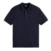 SCOTCH & SODA Ανδρικό T-shirt Polo Βαμβάκι Μπλέ Regular Fit 179201-SC401.0002 1814453