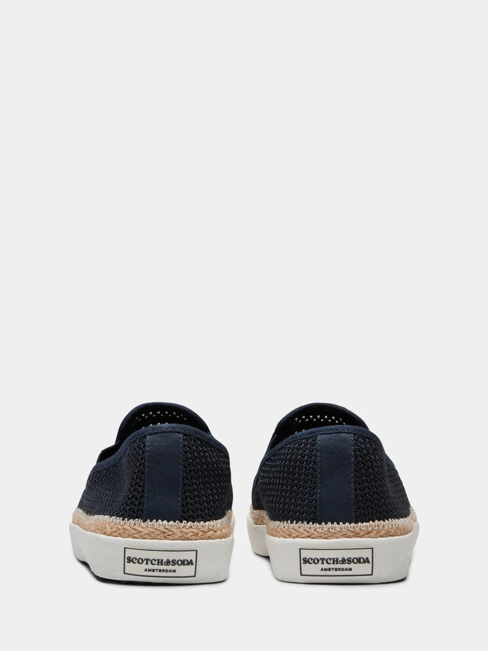 SCOTCH & SODA Ανδρικα Παπούτσια Slip On Ύφασμα Μπλέ 24839912-SCFS69 1814458
