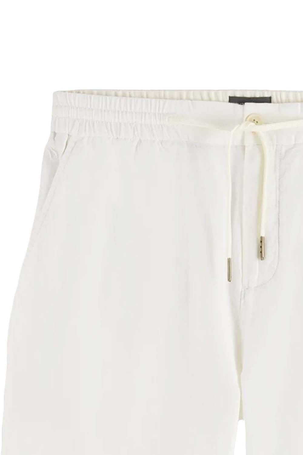 SCOTCH & SODA Ανδρική Βερμούδα Βαμβάκι/Λινό Λευκή Regular Fit 180322-SC100.0001 1814469