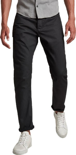 G-STAR RAW Ανδρικό Παντελόνι Τζίν Βαμβάκι Μαύρο Straight Fit D20005-C526-A810-32-pitch black 1763547