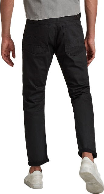 G-STAR RAW Ανδρικό Παντελόνι Τζίν Βαμβάκι Μαύρο Straight Fit D20005-C526-A810-32-pitch black 1763547