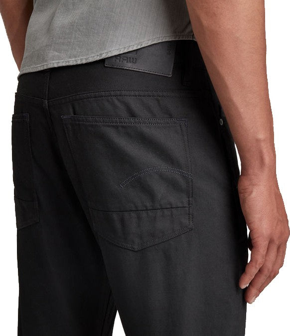 G-STAR RAW Ανδρικό Παντελόνι Τζίν Βαμβάκι Μαύρο Straight Fit D20005-C526-A810-32-pitch black 1763547