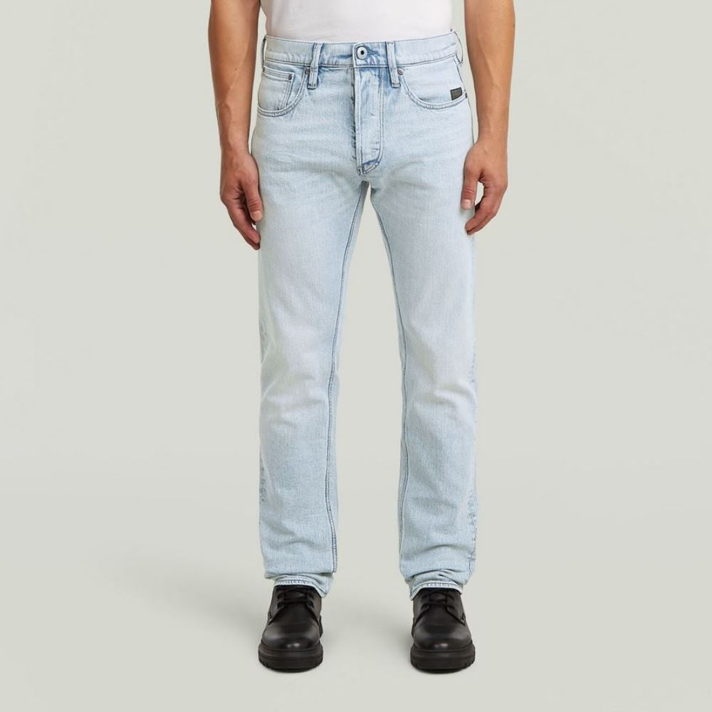 G-STAR RAW Ανδρικό Παντελόνι Τζιν Βαμβάκι/Ελαστάνη Μπλέ Tapered Fit D28534-E205-H918-32-H918-sun faded blue galena 1825024