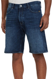 G-STAR RAW Ανδρική Βερμούδα Βαμβάκι/Ελαστάνη Μπλέ Relaxed Fit D24411-E352-H950-H950-worn in blue galena