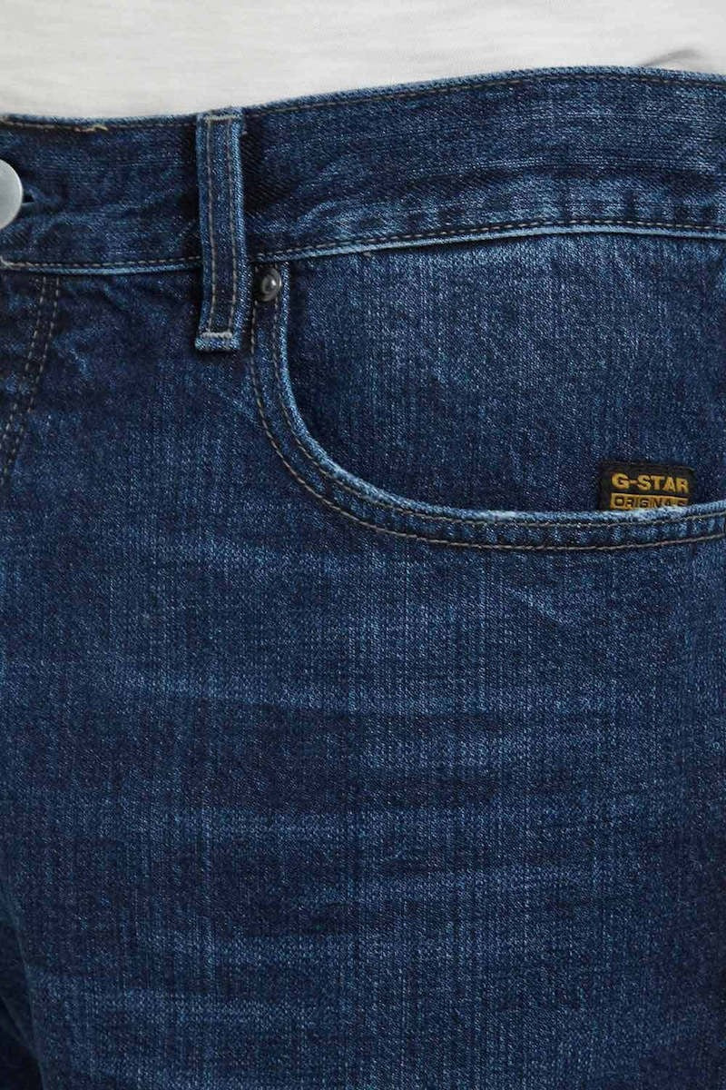 G-STAR RAW Ανδρική Βερμούδα Βαμβάκι/Ελαστάνη Μπλέ Relaxed Fit D24411-E352-H950-H950-worn in blue galena