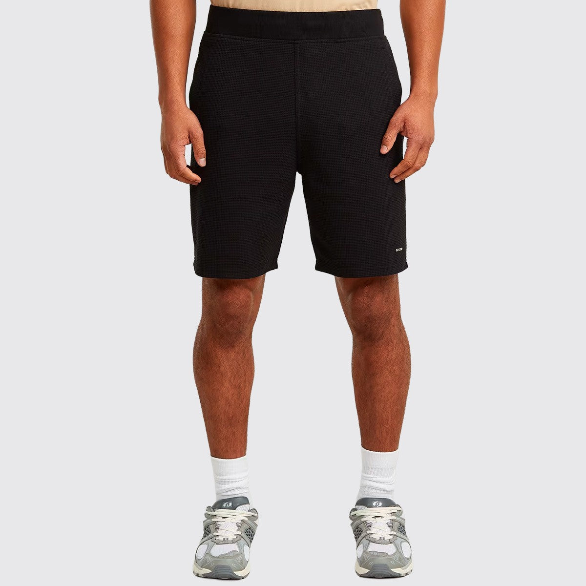 G-STAR RAW Ανδρική Βερμούδα Cargo Βαμβάκι/Πολυεστέρας Μαύρη Relaxed Fit D29112-E383-6484-6484-dk black 1825026
