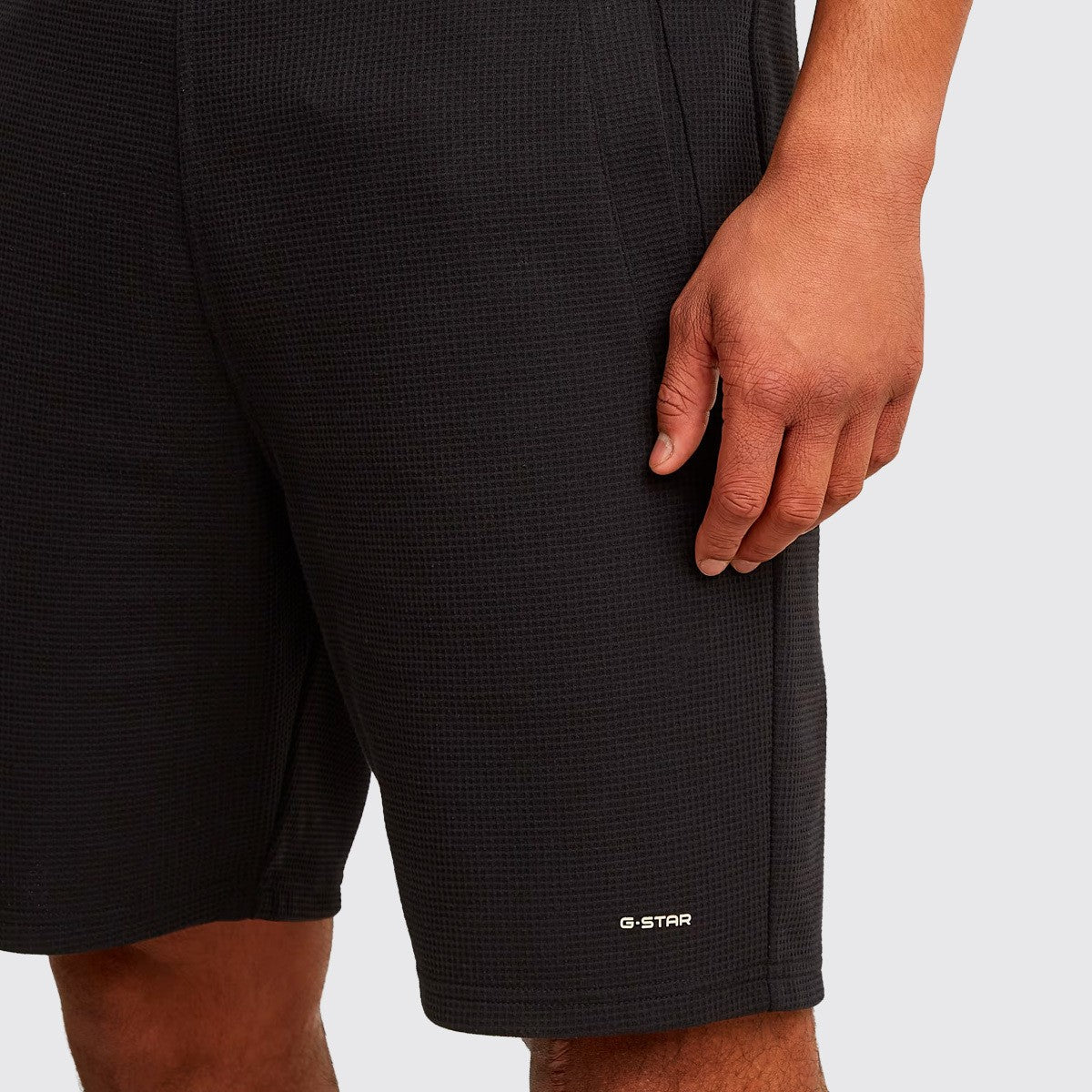G-STAR RAW Ανδρική Βερμούδα Cargo Βαμβάκι/Πολυεστέρας Μαύρη Relaxed Fit D29112-E383-6484-6484-dk black 1825026