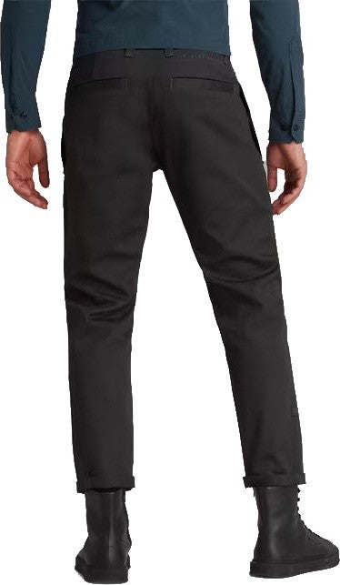 G-STAR RAW Ανδρικό Παντελόνι Chino Βαμβάκι Μαύρο Straight Fit D20551-C900-5812-cloack 1763635
