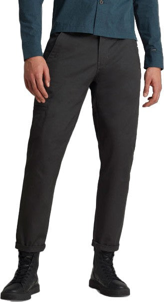 G-STAR RAW Ανδρικό Παντελόνι Chino Βαμβάκι Μαύρο Straight Fit D20551-C900-5812-cloack 1763635