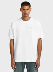 G-STAR RAW Ανδρικό T-shirt Βαμβάκι Λευκό Relaxed Fit D28588-D593-110-white 1822023