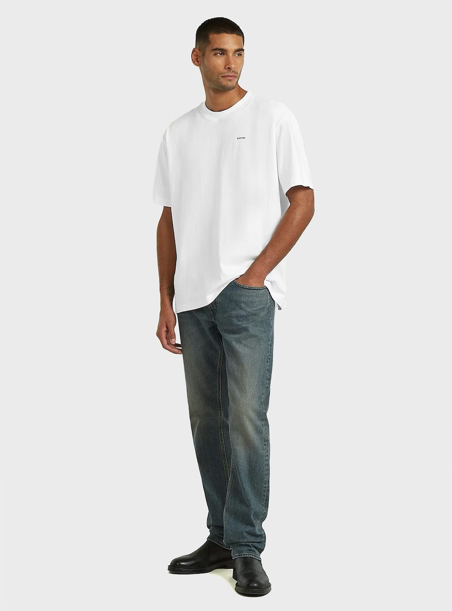 G-STAR RAW Ανδρικό T-shirt Βαμβάκι Λευκό Relaxed Fit D28588-D593-110-white 1822023