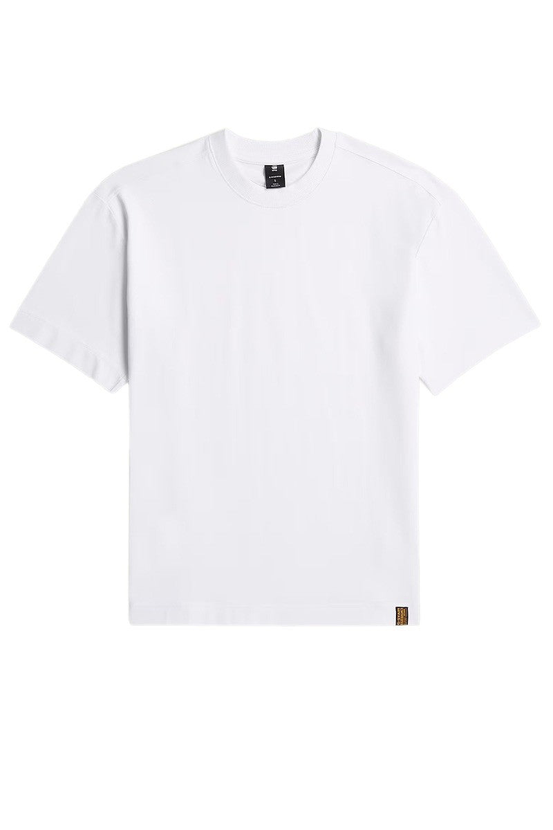 G-STAR RAW Ανδρικό T-shirt Βαμβάκι Λευκό Relaxed Fit D29291-D709-110/white 1825027