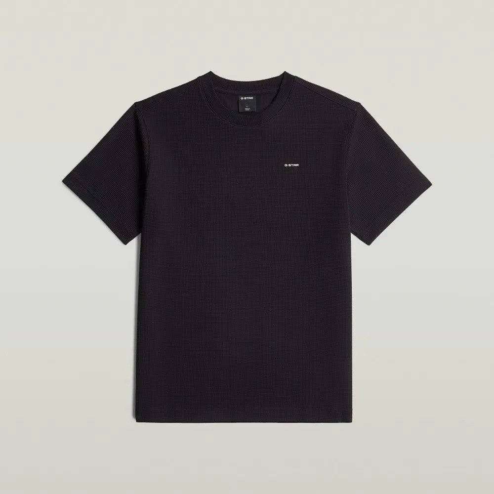 G-STAR RAW Ανδρικό T-shirt Πολυεστέρας/Ελαστάνη Μαύρο Relaxed Fit D28609-E383-6484/dk black 1825025