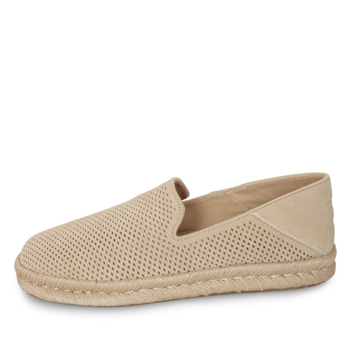TOMS Ανδρικές Εσπαντρίγιες Santiago Perforated Σουέτ Μπεζ 10021896-BEIGE 1810842