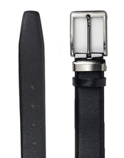WILLIAM G Ανδρική Δερμάτινη Ζώνη Μαύρη 440131.01 BLACK 1812648