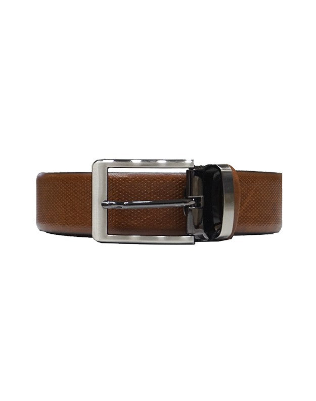WILLIAM G Ανδρική Δερμάτινη Ζώνη Δέρμα Καφέ 4401.31 BROWN 1825300