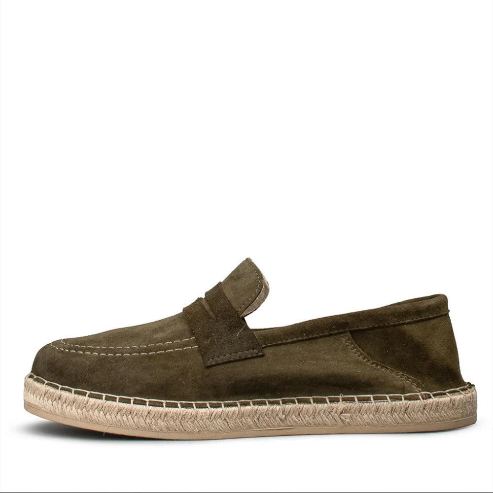 ROBINSON Ανδρικές Εσπαντρίγιες Suede Χακί 51611/KHAKI 1825621