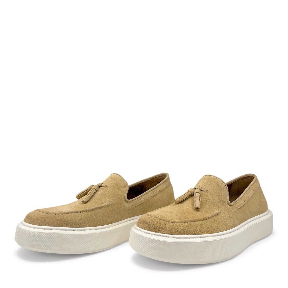 ROBINSON Ανδρικά Μοκασίνια Δέρμα Μπέζ 69655/BEIGE 1824157
