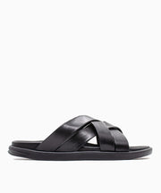 ROBINSON Ανδρικά Σανδάλια Δέρμα Μαύρα 50350/BLACK 1825620