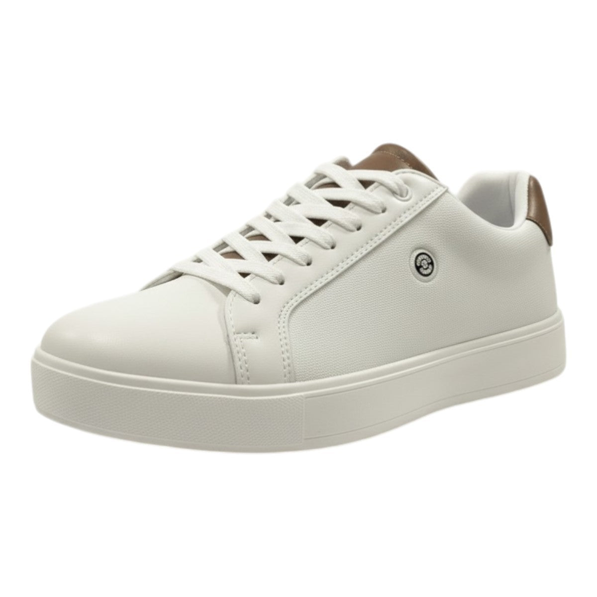 ROBINSON Ανδρικά Sneakers Δέρμα Λευκά 4847/WHITE 1824796