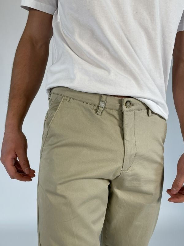 SSEINSE Ανδρικό Παντελόνι Chino Βαμβάκι/Ελαστάνη Μπέζ Regular Fit SEINSE-PSE1471SS BEIGE 1824459
