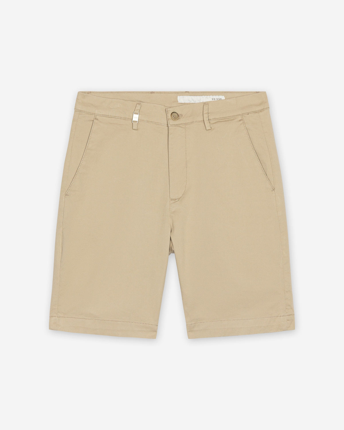 SSEINSE Ανδρική Βερμούδα Βαμβάκι/Ελαστάνη Μπέζ Regular Fit SEINSE-PB1380SS BEIGE 1824458