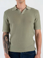 SSEINSE Ανδρικό T-Shirt Polo Βαμβάκι Μπέζ Regular Fit SEINSE-ME3203SS SALVIA 1822609
