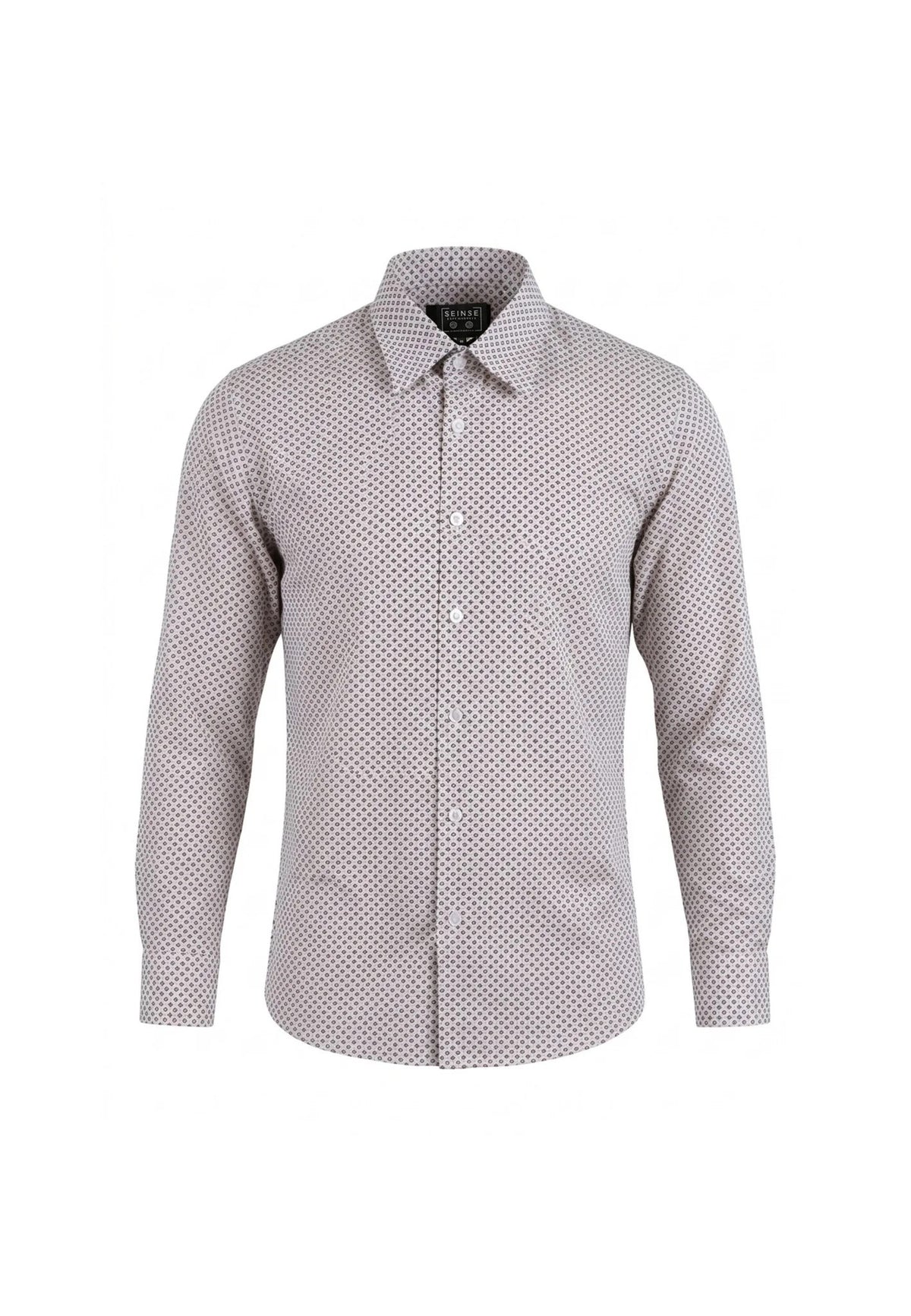 SSEINSE Ανδρικό Πουκάμισο Βαμβάκι Μπέζ Regular Fit SEINSE-CE1080SS BEIGE 1822595
