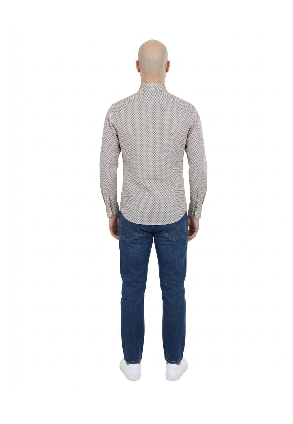 SSEINSE Ανδρικό Πουκάμισο Βαμβάκι Μπέζ Regular Fit SEINSE-CE1080SS BEIGE 1822595