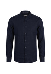 SSEINSE Ανδρικό Πουκάμισο Λινό Μπλέ Regular Fit SEINSE-CE1082SS BLUE NAVY 1822597