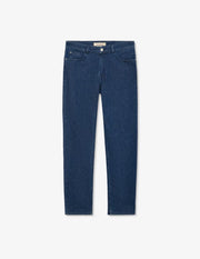 TRUSSARDI Ανδρικό Παντελόνι Jeans Βαμβάκι/Ελαστάνη Μπλέ Slim Fit MJ370D27/0DD-MID BLUE SWF 1824488