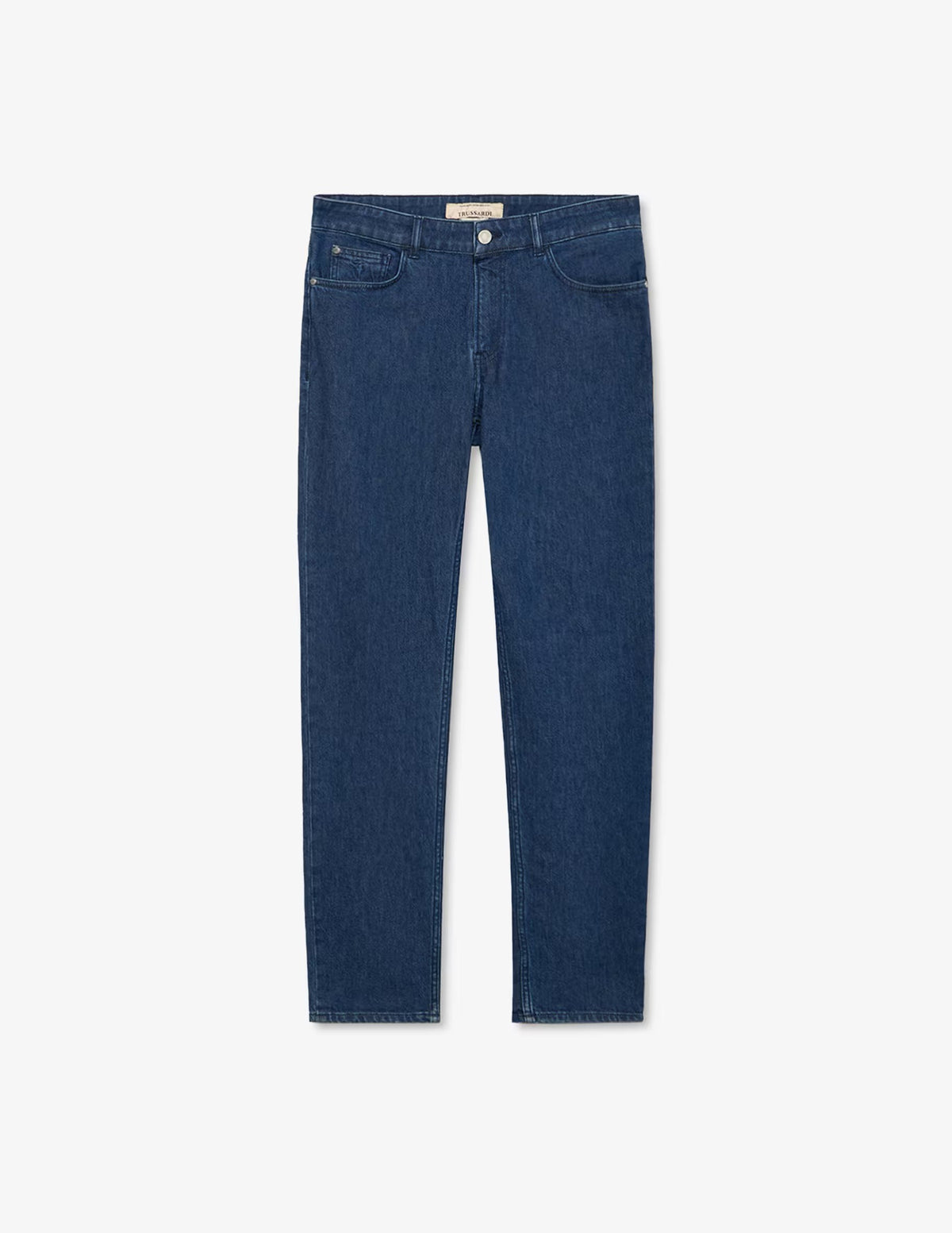 TRUSSARDI Ανδρικό Παντελόνι Jeans Βαμβάκι/Ελαστάνη Μπλέ Slim Fit MJ370D27/0DD-MID BLUE SWF 1824488