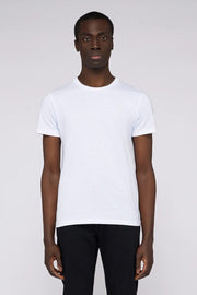 TRUSSARDI Ανδρικό T-Shirt Βαμβάκι/Ελαστάνη Λευκό Slim Fit MTS01J01/001-WHITE/W001 WHITE SIRACUSA 1824481