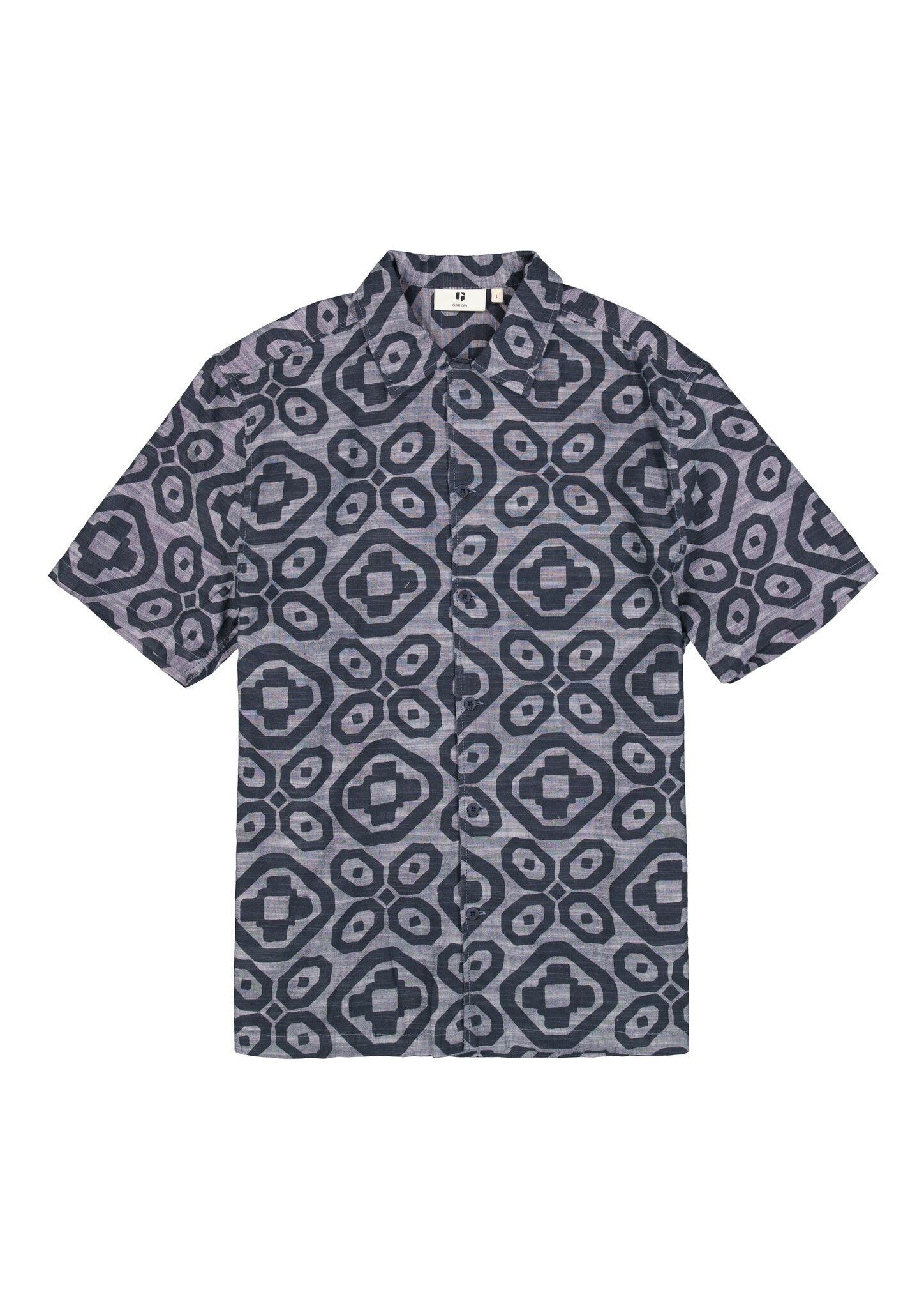 GARCIA Ανδρικό Πουκάμισο Βαμβάκι Μπλέ Regular Fit GARCIAO261092-326/CHAMBRAY 1824495