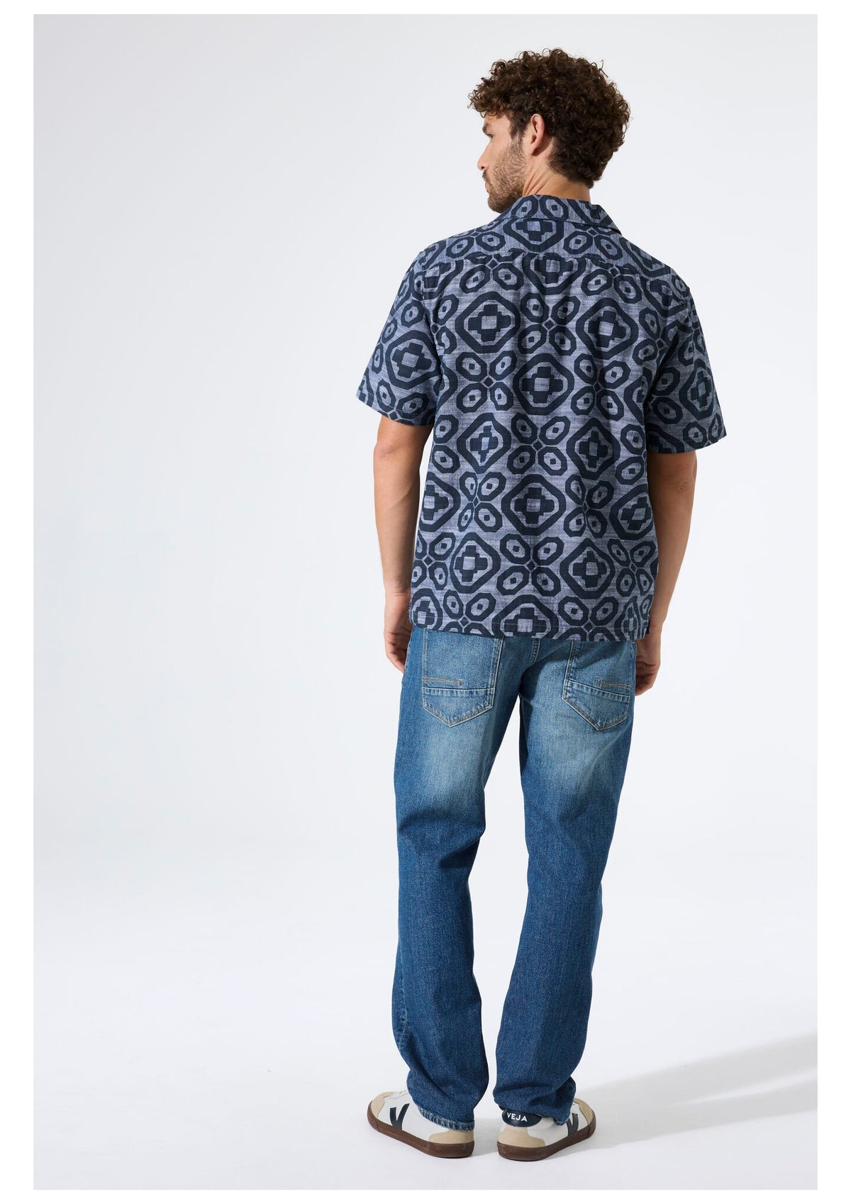 GARCIA Ανδρικό Πουκάμισο Βαμβάκι Μπλέ Regular Fit GARCIAO261092-326/CHAMBRAY 1824495