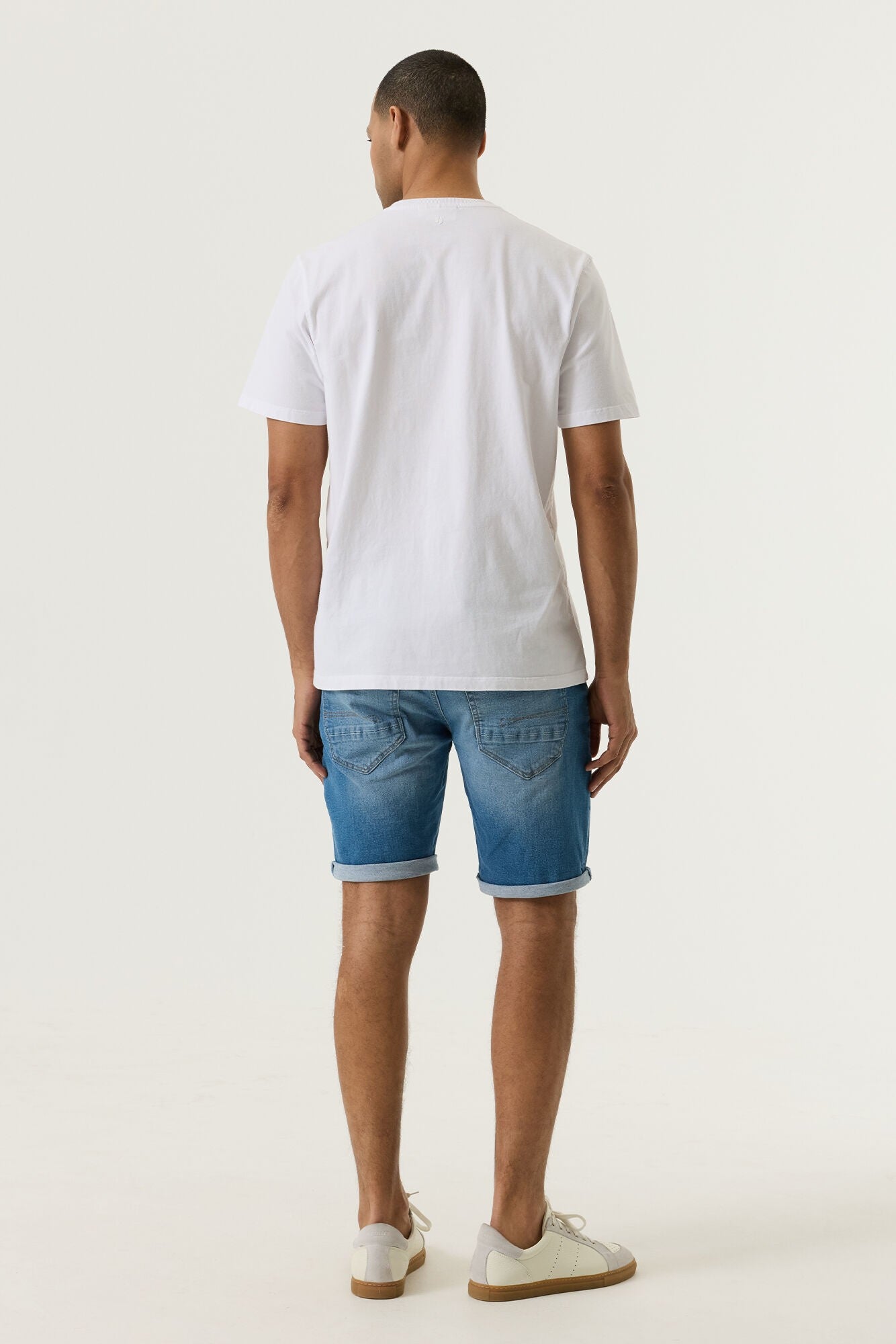 GARCIA Ανδρική Βερμούδα Βαμβάκι/Ελαστάνη Μπλέ Regular Fit GARCIA695-5049 126- MEDIUM USED 1825702