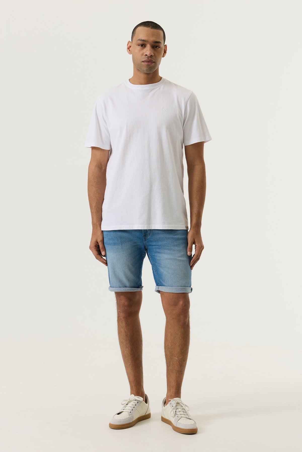 GARCIA Ανδρική Βερμούδα Βαμβάκι/Ελαστάνη Μπλέ Regular Fit GARCIA695-5049 126- MEDIUM USED 1825702