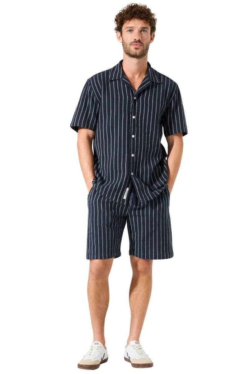 GARCIA Ανδρική Βερμούδα Βαμβάκι Μπλέ Regular Fit GARCIAP261323- BLUE GRAPHITE 1825704
