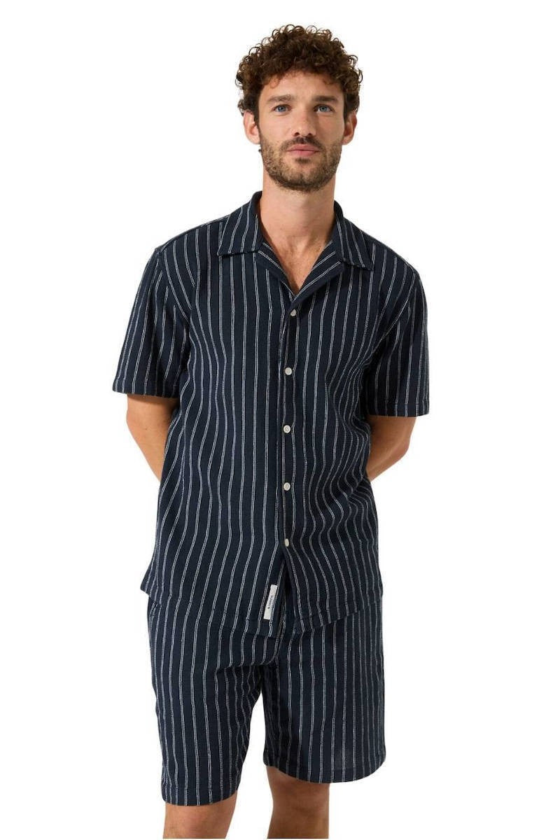 GARCIA Ανδρική Βερμούδα Βαμβάκι Μπλέ Regular Fit GARCIAP261323- BLUE GRAPHITE 1825704
