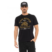 VON DUTCH Ανδρικό T-Shirt Βαμβάκι Μαύρο VD/1/TR/CITY/NR 126/BLACK 1823520