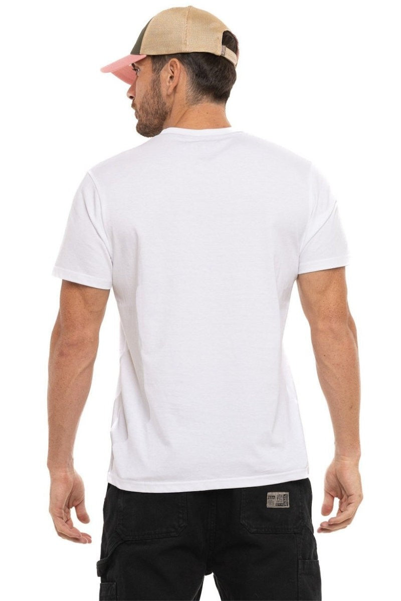VON DUTCH Ανδρικό T-Shirt Βαμβάκι Λευκό VD/1/TR/CITY/W 126/WHITE 1823521
