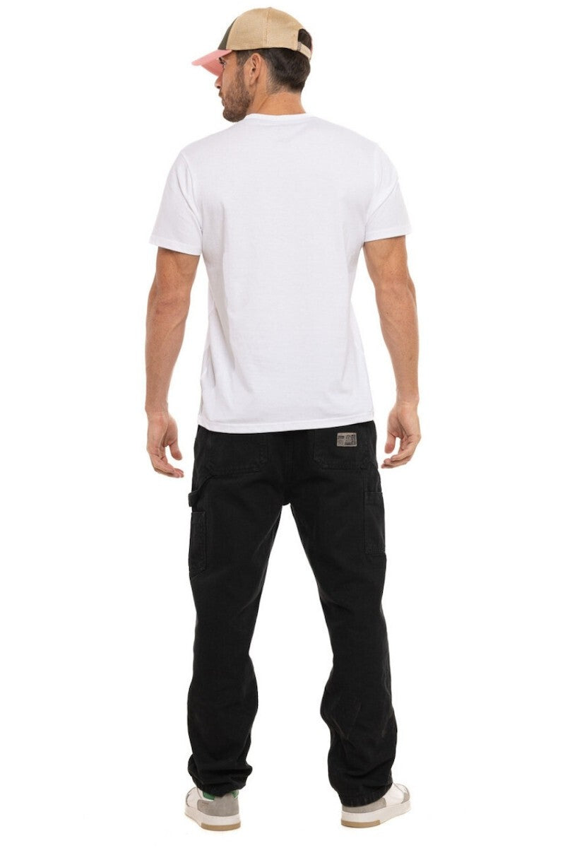 VON DUTCH Ανδρικό T-Shirt Βαμβάκι Λευκό VD/1/TR/CITY/W 126/WHITE 1823521