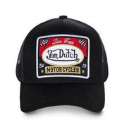 VON DUTCH Unisex Καπέλο Βαμβάκι/Πολυεστέρας Μαύρο VD/0/CAS1/BLACKY1B 126/BLACK 1823506
